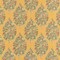 Amber - Aqua & Teal,Gold & Yellow Floral Upholstery Fabric 54 Inches"